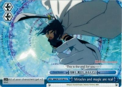 MM/W17-E100 CC Miracles and magic are real